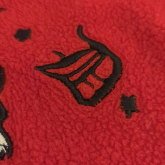 Warner Brothers Looney Tunes embroidered‎ Bad Kitty red hooded sweatshirt - Picture 5 of 8